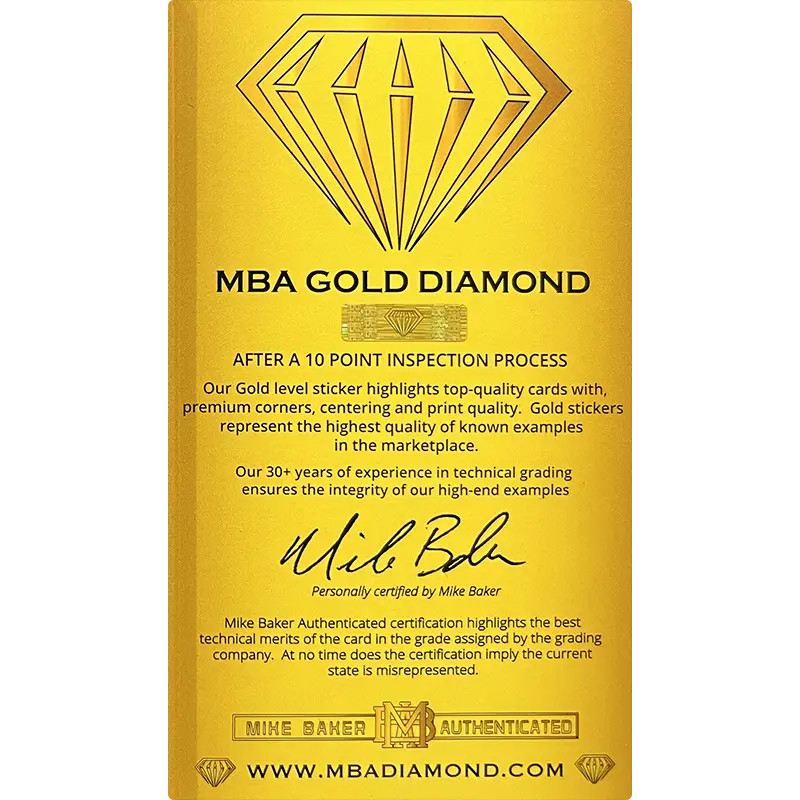 1959 Topps Bob Clemente PSA 4 MBA GOLD - Image 2